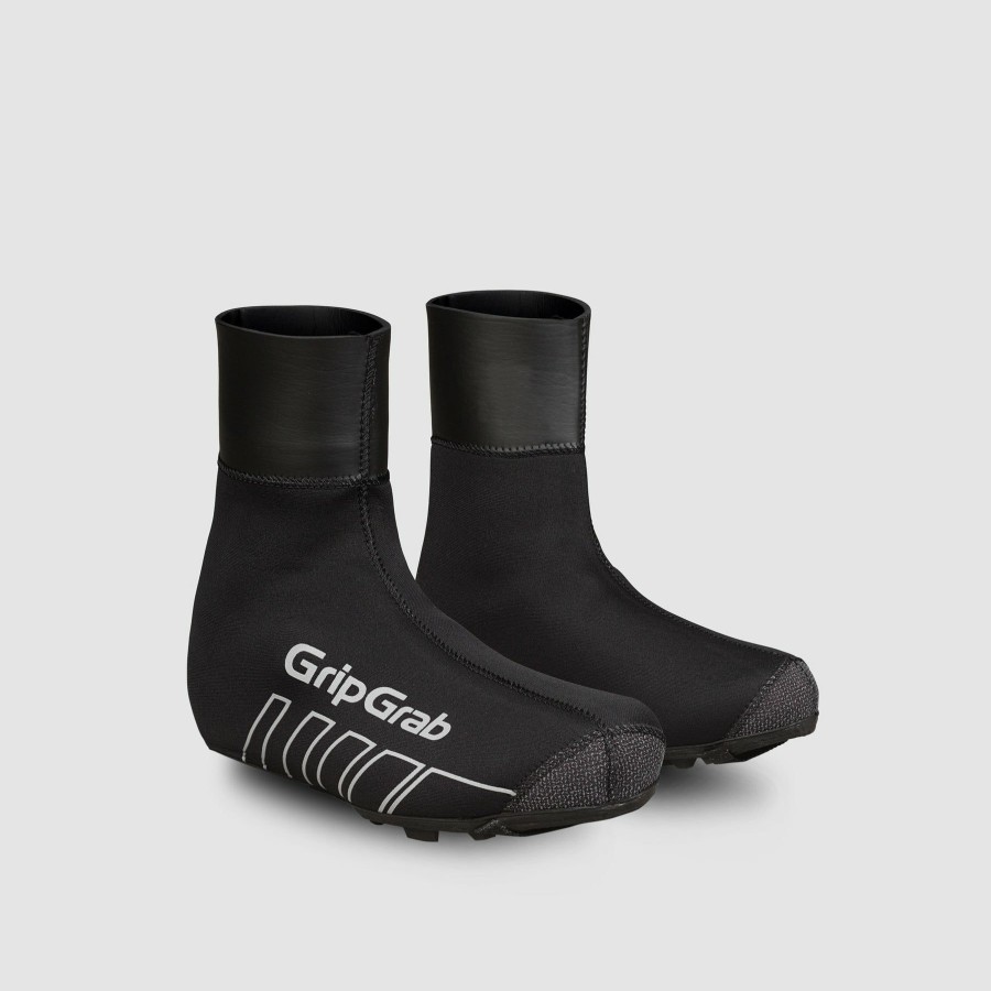 Unisex GripGrab | Racethermo X Vandtaet Vinter Mtb/Cx Skoovertraek Sort