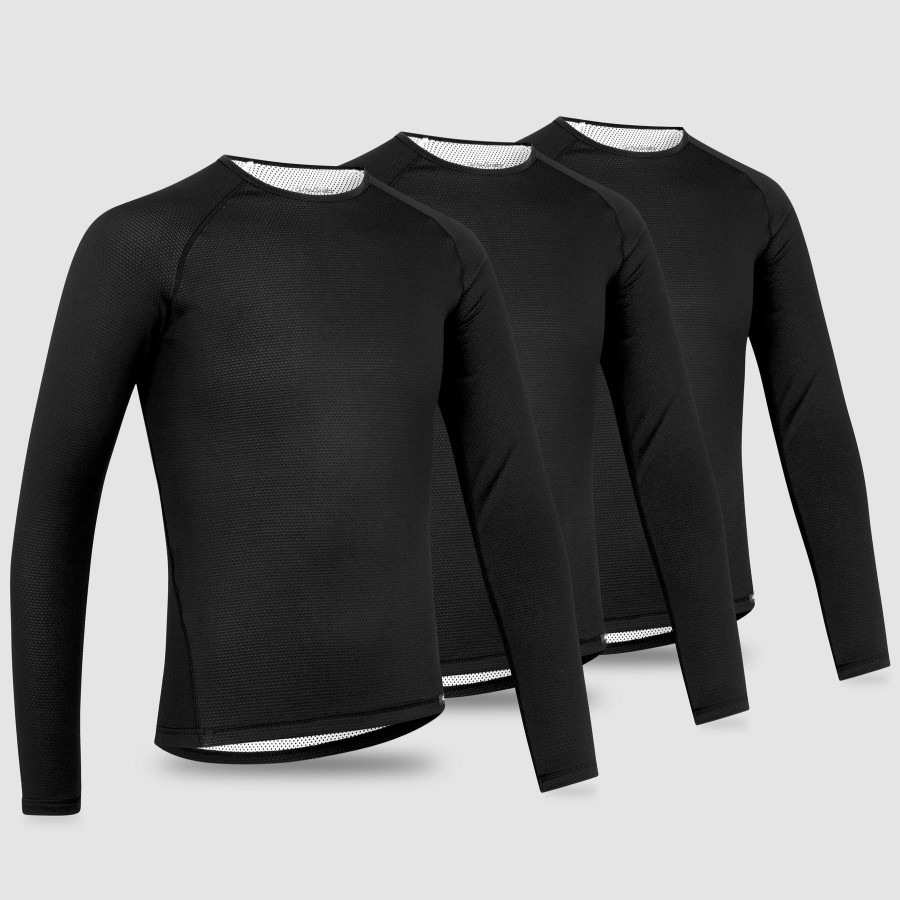 Maend GripGrab | Ride Thermal Langaermet Base Layer 3-Pack Sort