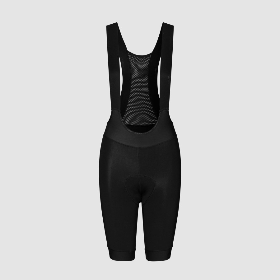 Kvinder GripGrab | Aquarepel Vandafvisende Bib-Shorts Til Kvinder Sort